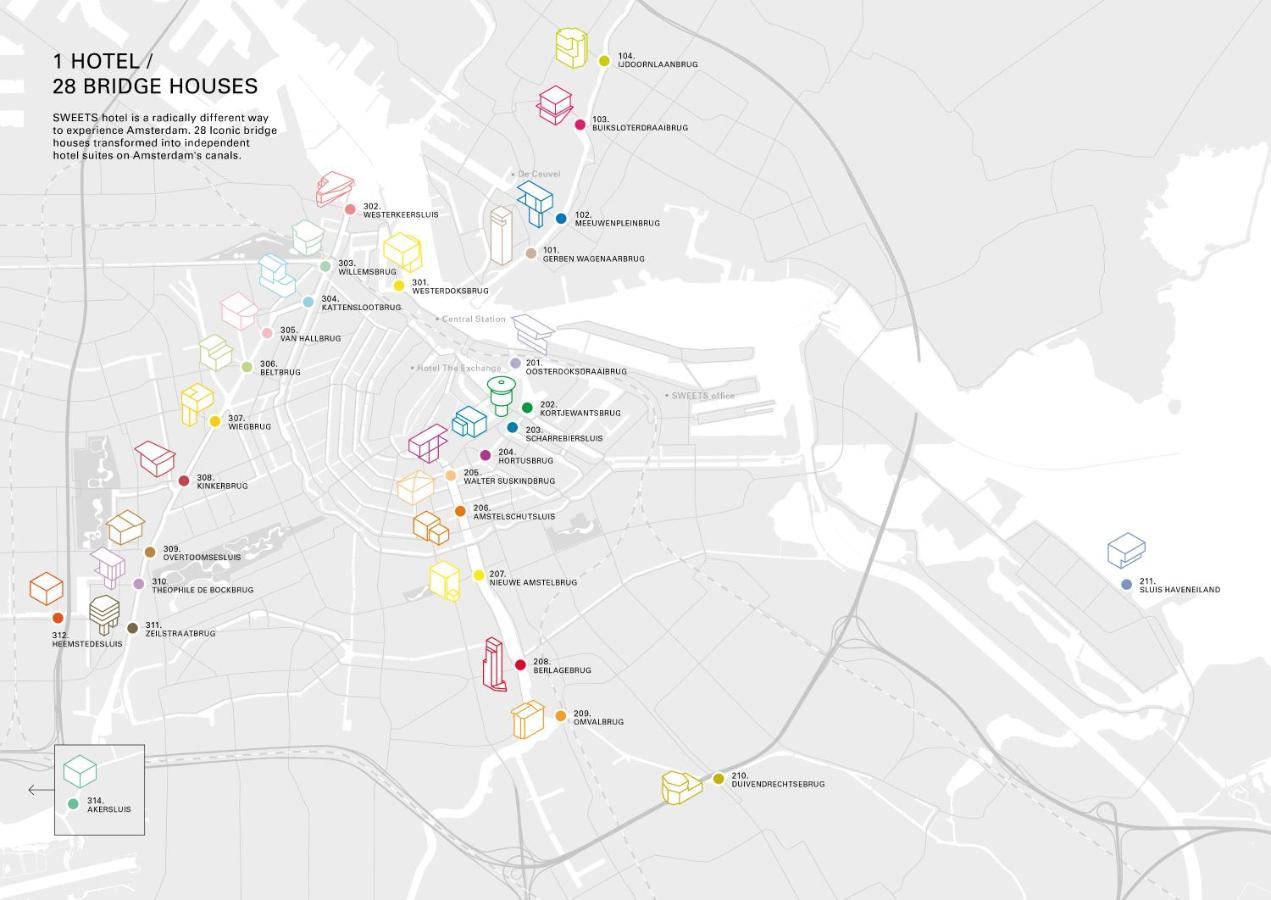 Apartmán Sweets - Omvalbrug Amsterdam Exteriér fotografie